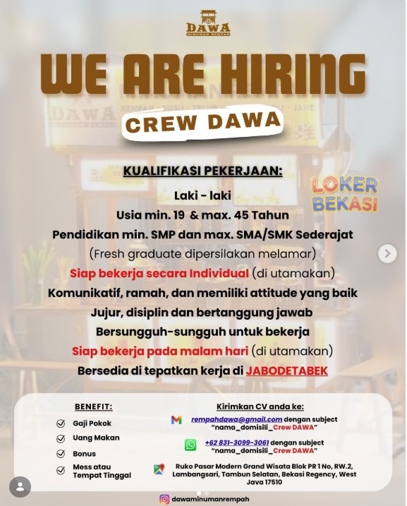 Info Loker Crew